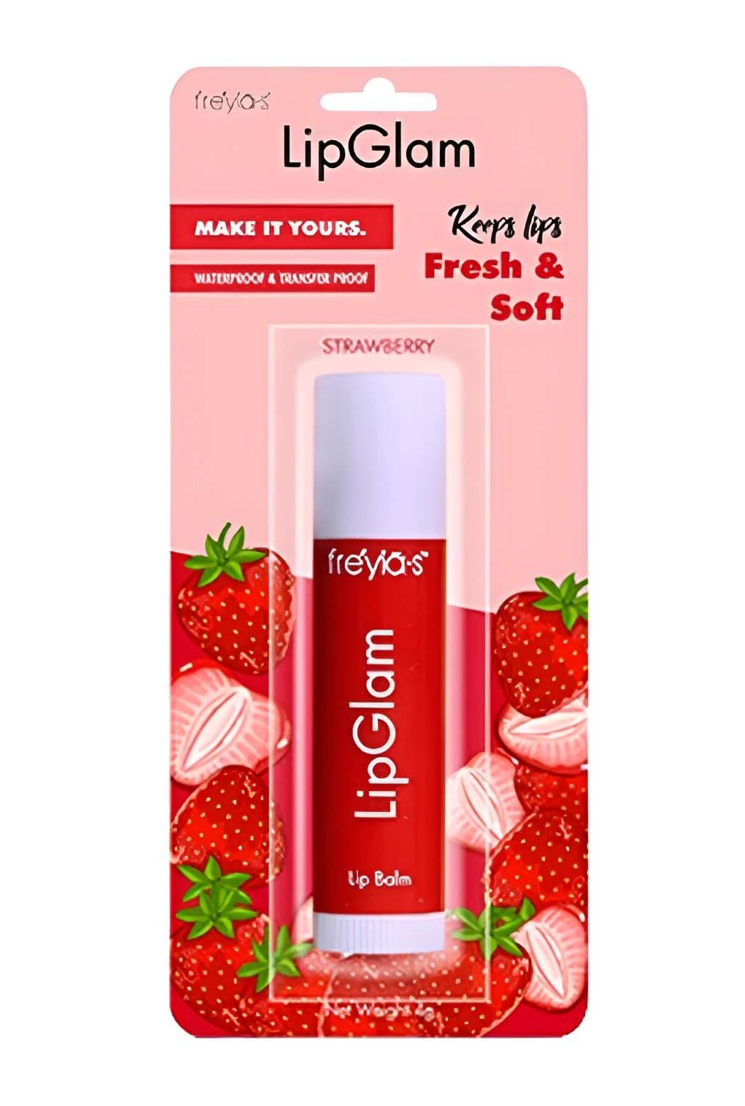 Freyias Lip Glam in Strawberry Flavor