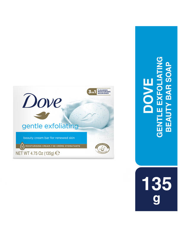 Dove Beauty Bar Soap - Gentle Exfoliating