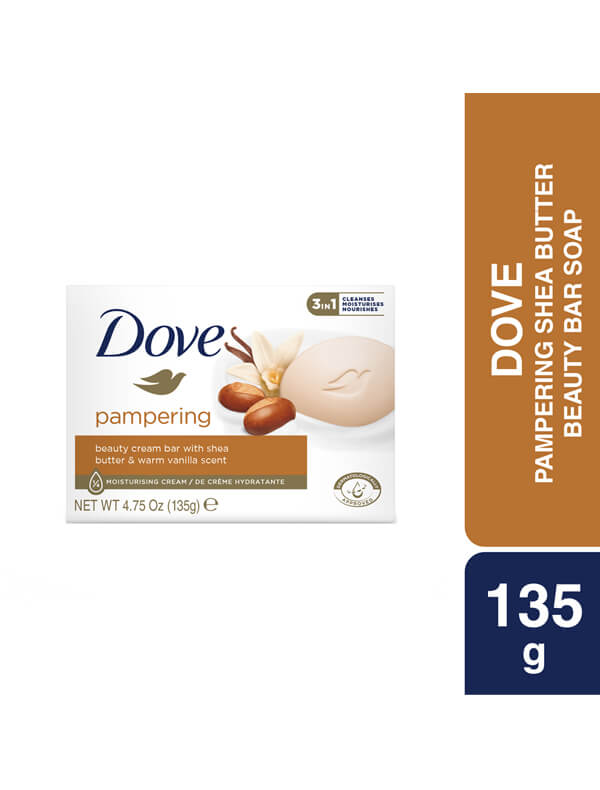 Dove Beauty Bar Soap with Pampering Shea Butter