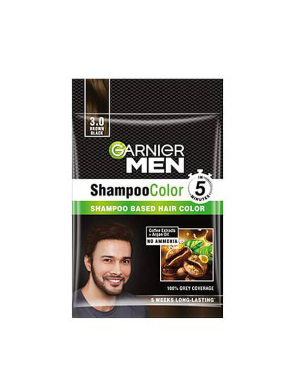 Garnier Men Shampoo Color 3 (Brown Black)