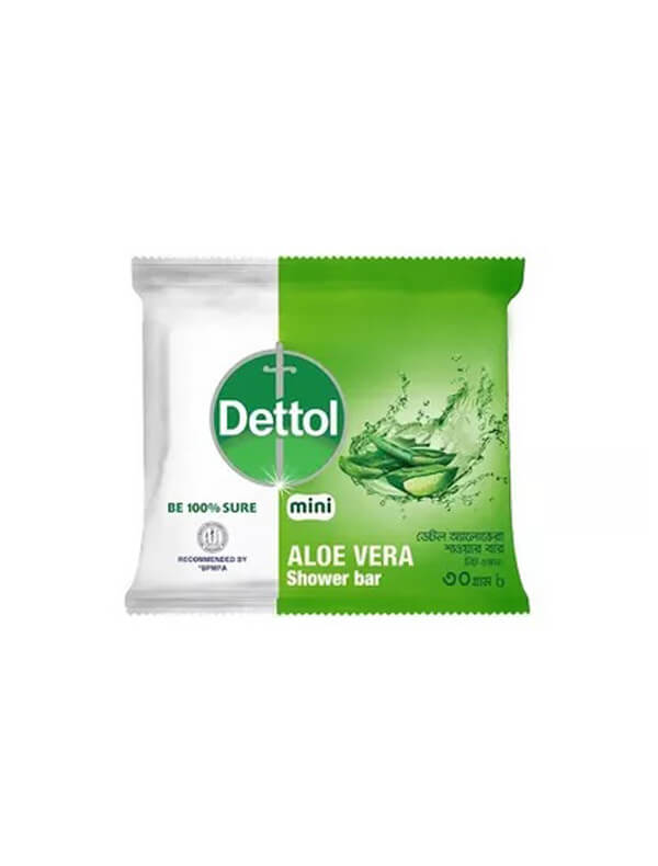 Dettol Mini Soap Bar with Aloe Vera Extract
