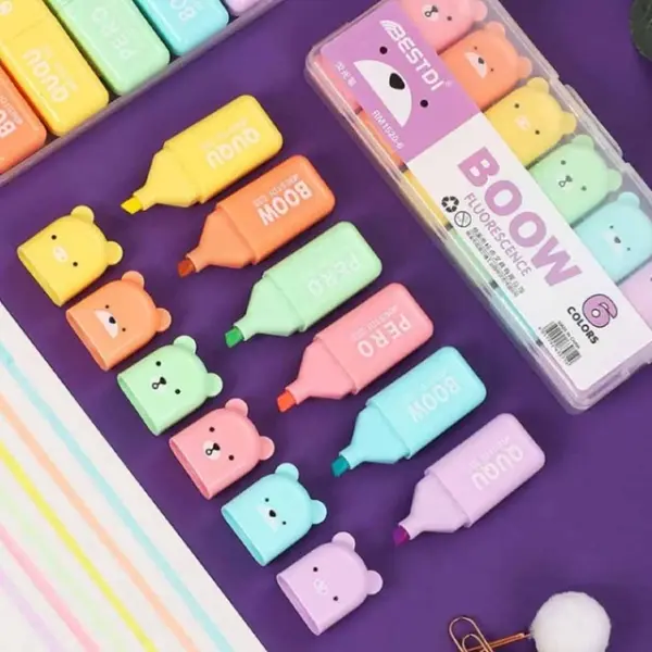 Boow Highlighter set 6pc