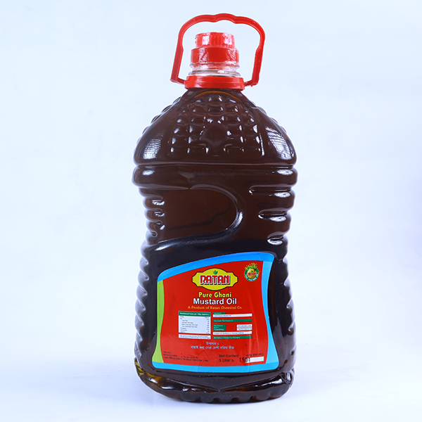 Ratan Pure Mustard Oil - 5Ltr