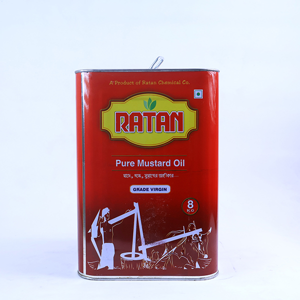 Ratan Pure Mustard Oil - 8KG
