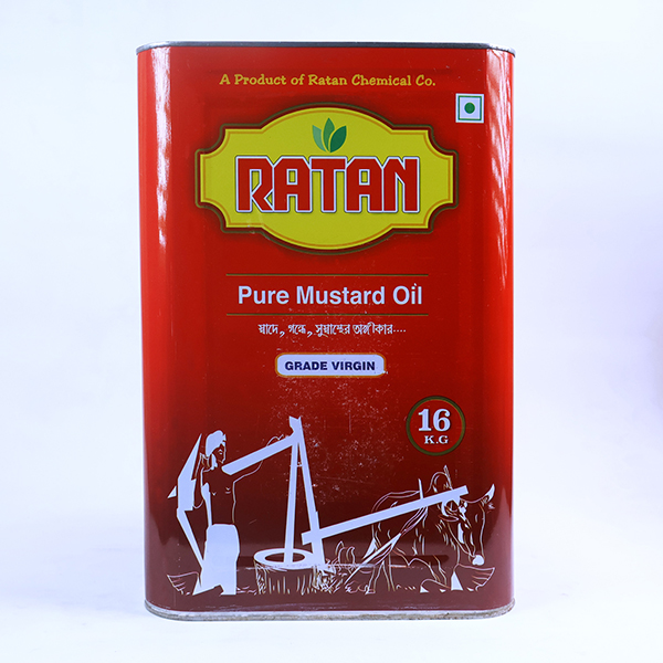 Ratan Pure Mustard Oil - 16KG
