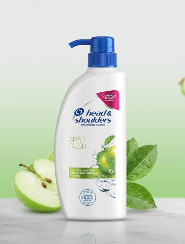Head & Shoulders Apple Fresh Anti-Dandruff Shampoo 610-ml