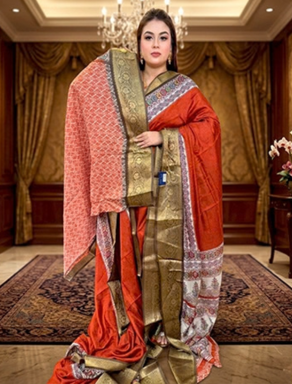 INDIAN SHAREE RANDOM USE (SILK GEORGETTE)