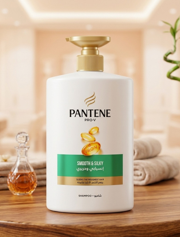 Pantene Pro-V Smooth & Silky Shampoo 1000-ml