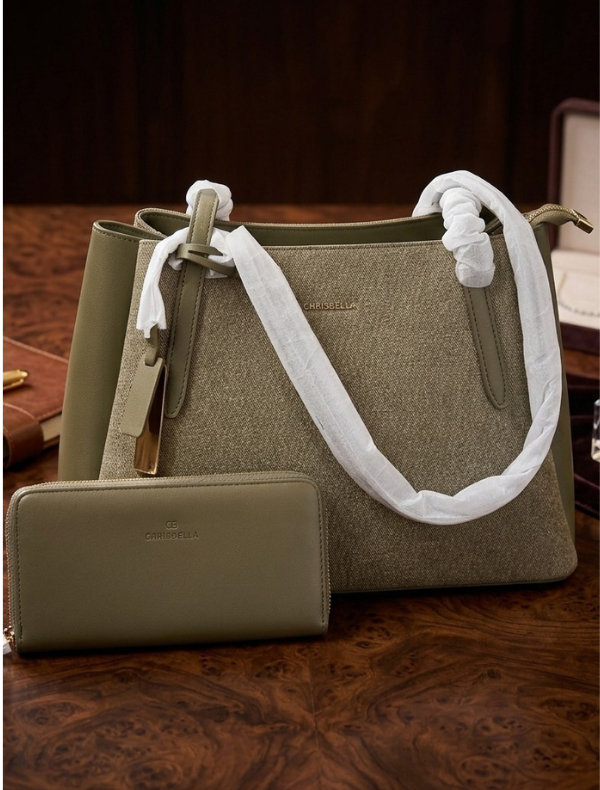 Women’s Tote Bag & Matching Wallet Set